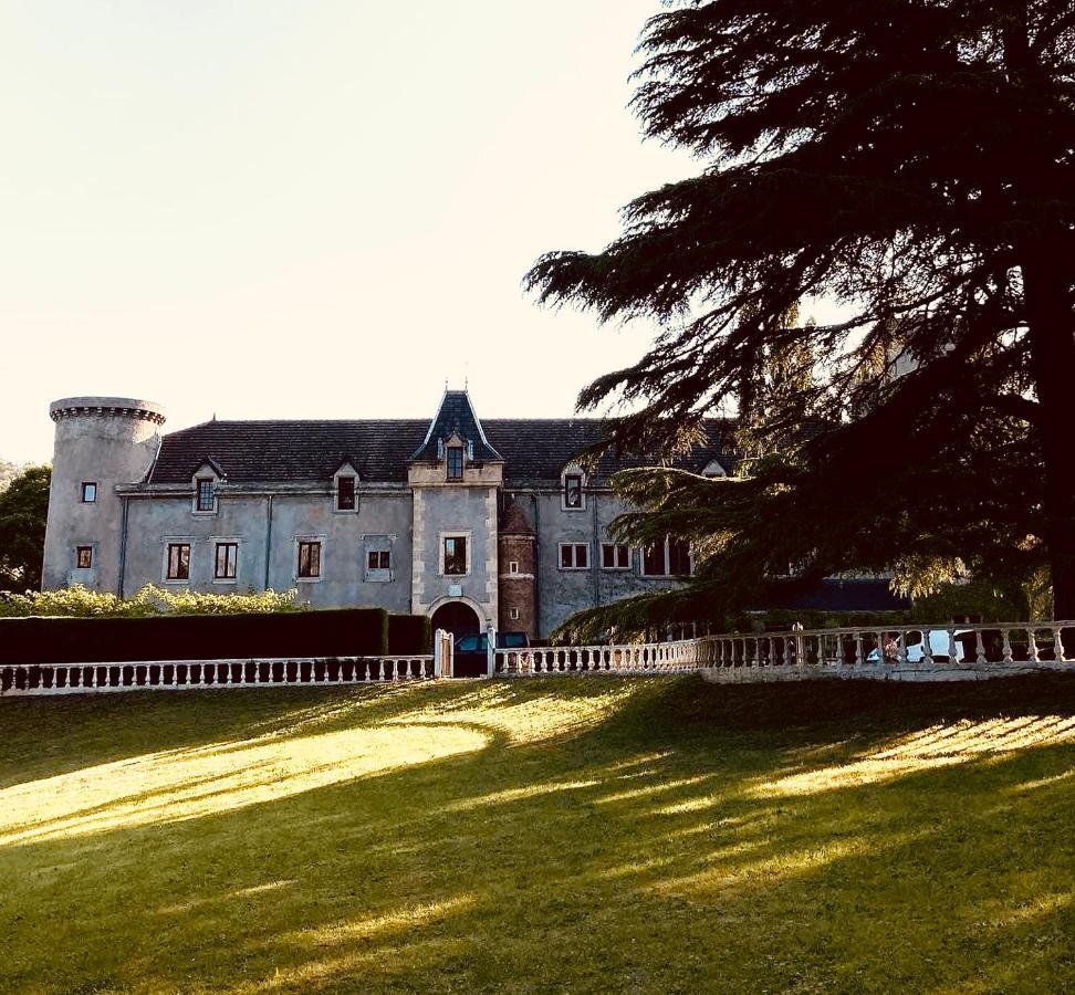 Chateau De Fontager Serves-sur-Rhône Exterior foto